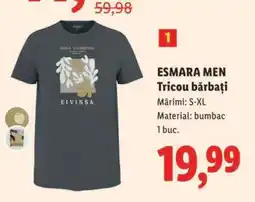 Lidl ESMARA MEN Tricou bărbați Ofertă
