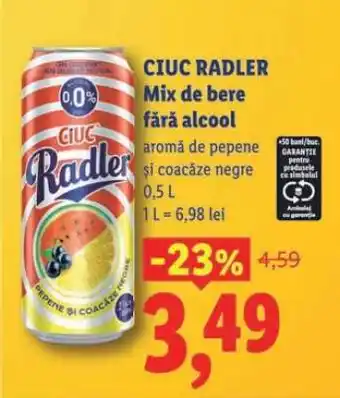 Lidl CIUC RADLER Ofertă