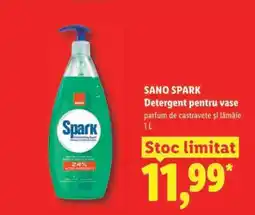 Lidl SANO SPARK Detergent pentru vase Ofertă