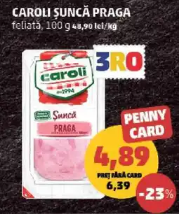 Penny CAROLI Şuncă Praga Ofertă