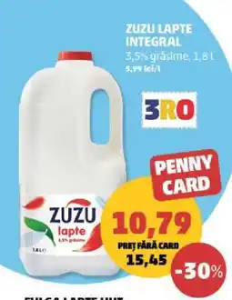Penny ZUZU LAPTE INTEGRAL Ofertă