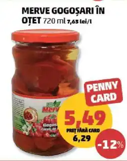 Penny Merve Gogoșari în Oțet Ofertă