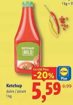 Lidl Ketchup Ofertă
