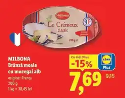 Lidl MILBONA Brânză moale cu mucegai alb Ofertă