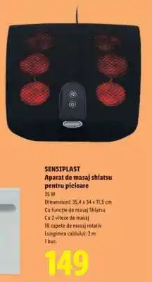 Lidl SENSIPLAST Aparat de masaj shiatsu pentru picioare Ofertă