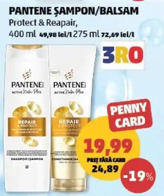 Penny PANTENE Șampon / Balsam Ofertă