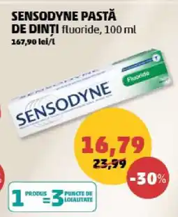 Penny SENSODYNE PASTĂ DE DINȚI fluoride, 100 ml Ofertă