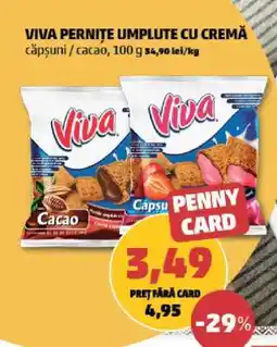 Penny Viva Pernițe Umplute cu Cremă Ofertă