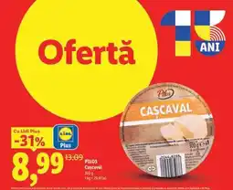 Lidl PILOS Cașcaval Ofertă