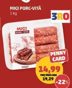 Penny Mici porc-vită Ofertă