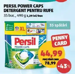 Penny PERSIL POWER CAPS DETERGENT PENTRU RUFE Ofertă