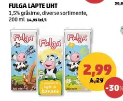 Penny FULGA Lapte UHT Ofertă