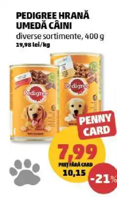 Penny PEDIGREE HRANĂ UMEDĂ CÂINI Ofertă