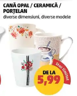 Penny Cană Opal / Ceramică / Porțelan Ofertă