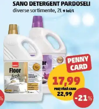 Penny Sano Detergent Pardoseli Ofertă