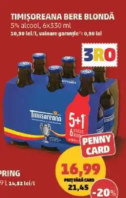 Penny TIMIŞOREANA Bere blondă Ofertă
