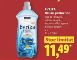Lidl EVRIKA Balsam pentru rufe Ofertă