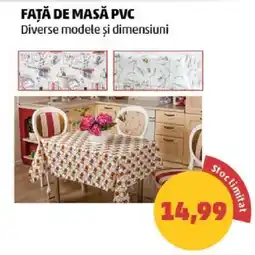 Penny FAȚĂ DE MASĂ PVC Ofertă