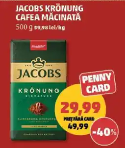 Penny JACOBS KRÖNUNG Cafea măcinată Ofertă