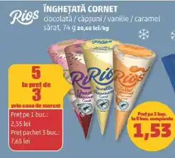 Penny Înghețată Cornet Rios Ofertă