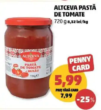 Penny ALTCVA PASTĂ DE TOMATE Ofertă