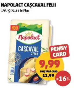 Penny NAPOLACT Caşcaval felii Ofertă