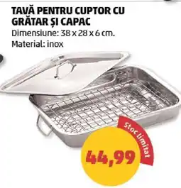 Penny Tavă pentru cuptor cu grătar și capac Ofertă