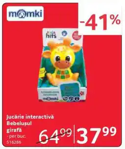 Selgros Jucărie interactivă Bebelușul girafă Ofertă