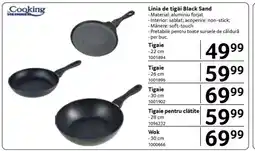 Selgros Linia de tigăi Black Sand Ofertă