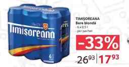 Selgros TIMIŞOREANA Bere blondă Ofertă