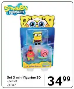 Selgros Set 3 mini figurine 3D Ofertă