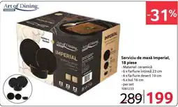 Selgros Serviciu de masă Imperial, 18 piese Ofertă