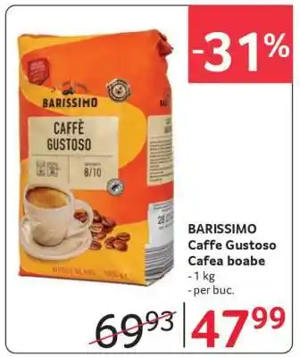 Selgros BARISSIMO Caffè Gustoso Cafea boabe Ofertă