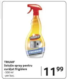 Selgros TRIUMF Solutie spray pentru curățat frigidere Ofertă