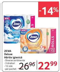 Selgros ZEWA DELUXE Ofertă