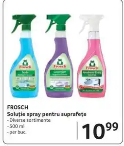 Selgros FROSCH Soluție spray pentru suprafețe Ofertă