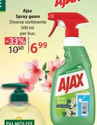 Selgros Ajax Spray geam Ofertă