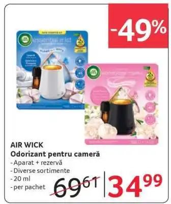 Selgros AIR WICK Odorizant pentru cameră Ofertă