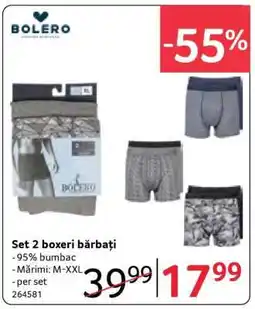 Selgros Set 2 boxeri bărbați Ofertă
