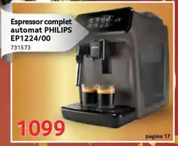 Selgros Espressor complet automat PHILIPS EP1224/00 Ofertă