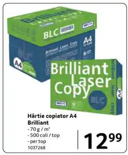 Selgros Hârtie copiator A4 Brilliant Ofertă
