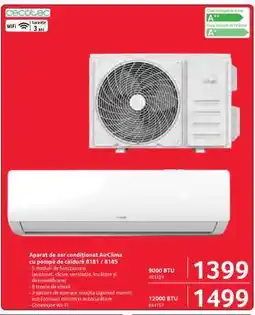Selgros Aparat de aer condiționat AirClima cu pompă de căldură 8181 / 8185 Ofertă
