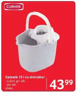 Selgros Găleată 15 l cu storcător Ofertă