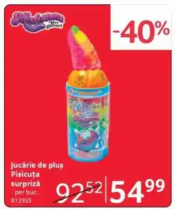 Selgros Jucărie de pluș Pisicuța surpriză Ofertă