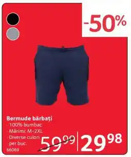 Selgros Bermude bărbați Ofertă