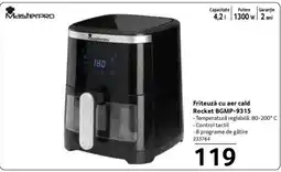 Selgros Friteuză cu aer cald Rocket BGMP-9315 Ofertă