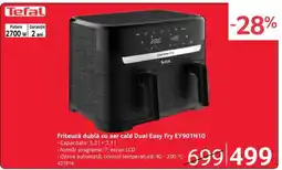Selgros Friteuză dublă cu aer cald Dual Easy Fry EY901N10 Ofertă