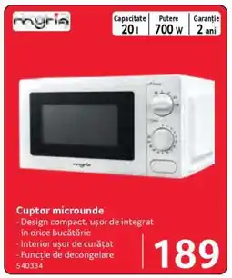 Selgros Cuptor microunde Ofertă