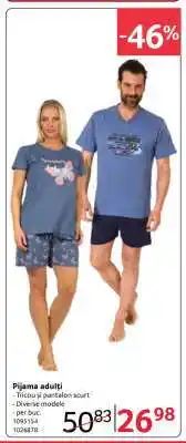 Selgros Pijama adulți Ofertă