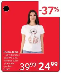 Selgros Tricou damă Ofertă